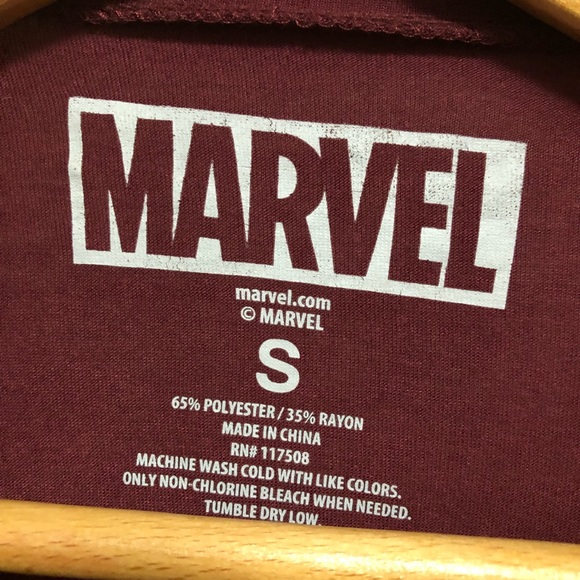 Maroon Marvel Tee - Picture 5 of 5